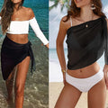 Swimwear- Sexy Short Bathing Chiffon Wrap Skirt Beach Swimsuit Cover