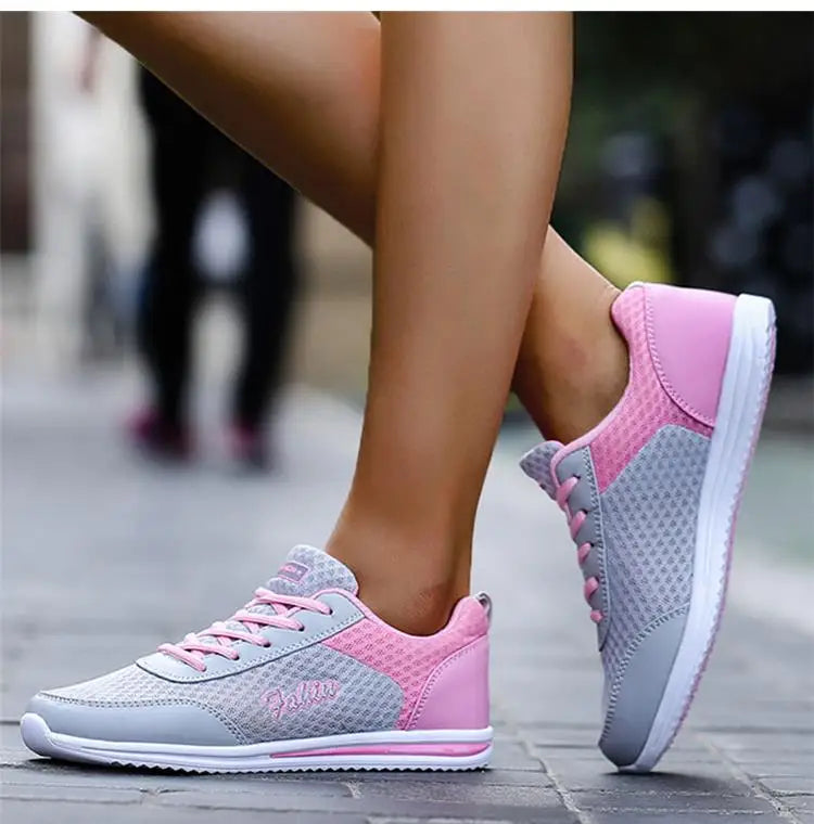 Breathable Women's Sneakers Fashion New Soft Trainers Sneakers WomenSPECIFICATIONSBrand Name: HAJINKDepartment Name: ADULTUpper Material: Mesh (Air mesh)Origin: Mainland ChinaOutsole Material: RUBBERHeel Height: Flat (≤1cm)Hign-conceDMEwomenstorenull